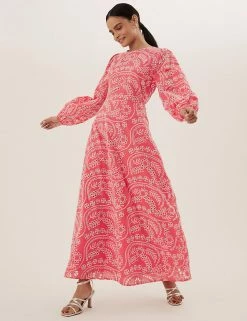 Buy 🎁 M&S Collection 👗 Dresses Pure Cotton Broderie Maxi Tea 👗 Dress 🤩 20 Buy 🎁 M&S Collection 👗 Dresses Pure Cotton Broderie Maxi Tea 👗 Dress 🤩 -New In Womens Sales 2022 SD 01 T69 1209X C8 X EC 2