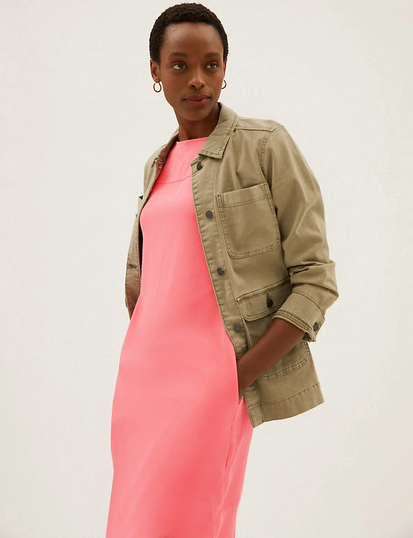 Cheap 🔥 M&S Collection 👗 Dresses Round Neck Knee Length Shift 👗 Dress 😉 10 Cheap 🔥 M&S Collection 👗 Dresses Round Neck Knee Length Shift 👗 Dress 😉 - Image 10