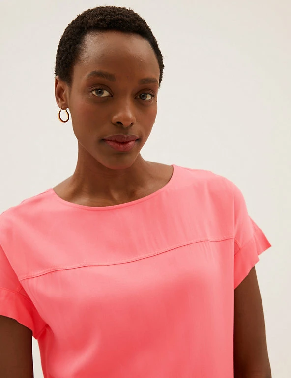 Cheap 🔥 M&S Collection 👗 Dresses Round Neck Knee Length Shift 👗 Dress 😉 11 Cheap 🔥 M&S Collection 👗 Dresses Round Neck Knee Length Shift 👗 Dress 😉 - Image 11