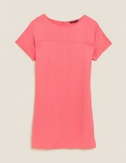 Cheap 🔥 M&S Collection 👗 Dresses Round Neck Knee Length Shift 👗 Dress 😉 18 Cheap 🔥 M&S Collection 👗 Dresses Round Neck Knee Length Shift 👗 Dress 😉 -New In Womens Sales 2022 SD 01 T69 1229 CJ X EC 90