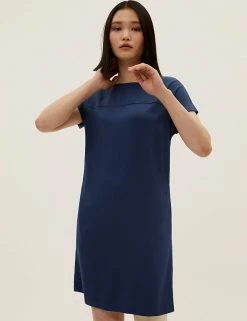 Cheap 🔥 M&S Collection 👗 Dresses Round Neck Knee Length Shift 👗 Dress 😉 15 Cheap 🔥 M&S Collection 👗 Dresses Round Neck Knee Length Shift 👗 Dress 😉 -New In Womens Sales 2022 SD 01 T69 1229 F0 X EC 3
