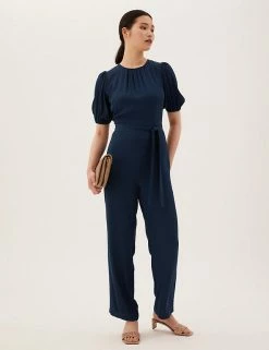 Outlet π M&S Collection π Dresses Belted Short Sleeve Jumpsuit β€οΈ 11 Outlet π M&S Collection π Dresses Belted Short Sleeve Jumpsuit β€οΈ -New In Womens Sales 2022 SD 01 T69 1311 F0 X EC 4