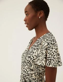 Cheapest βοΈ M&S Collection Clothing Jersey Animal Print V-Neck Midi Wrap π Dress π₯ 7 Cheapest βοΈ M&S Collection Clothing Jersey Animal Print V-Neck Midi Wrap π Dress π₯ -New In Womens Sales 2022 SD 01 T69 1396 V4 X EC 1