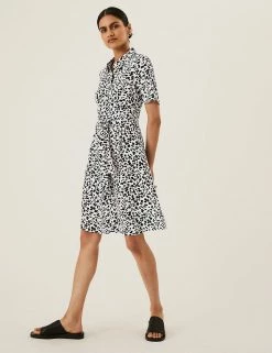 Budget π M&S Collection π Dresses Animal Print Tie Front Mini π Shirt π Dress π 7 Budget π M&S Collection π Dresses Animal Print Tie Front Mini π Shirt π Dress π -New In Womens Sales 2022 SD 01 T69 1399 A4 X EC 1