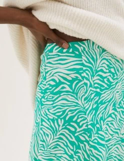 Best reviews of 🎉 M&S Collection 👗 Skirts Animal Print Midi A-Line 👗 Skirt ✨ -New In Womens Sales 2022 SD 01 T69 3270 J4 X EC 2