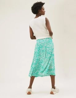 Best reviews of 🎉 M&S Collection 👗 Skirts Animal Print Midi A-Line 👗 Skirt ✨ -New In Womens Sales 2022 SD 01 T69 3270 J4 X EC 3