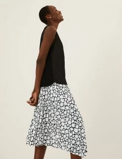 Hot Sale โญ M&S Collection ๐ Skirts Animal Print Pleat Midi Asymmetric ๐ Skirt ๐งจ 8 Hot Sale โญ M&S Collection ๐ Skirts Animal Print Pleat Midi Asymmetric ๐ Skirt ๐งจ -New In Womens Sales 2022 SD 01 T69 3295 Y4 X EC 1