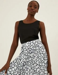 Hot Sale โญ M&S Collection ๐ Skirts Animal Print Pleat Midi Asymmetric ๐ Skirt ๐งจ 10 Hot Sale โญ M&S Collection ๐ Skirts Animal Print Pleat Midi Asymmetric ๐ Skirt ๐งจ -New In Womens Sales 2022 SD 01 T69 3295 Y4 X EC 3