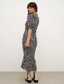 Cheapest 🌟 Nobody's Child 👗 Dresses Floral Round Neck Midaxi Tea 👗 Dress 👍 -New In Womens Sales 2022 SD 01 T82 2913 ZZ X EC 3