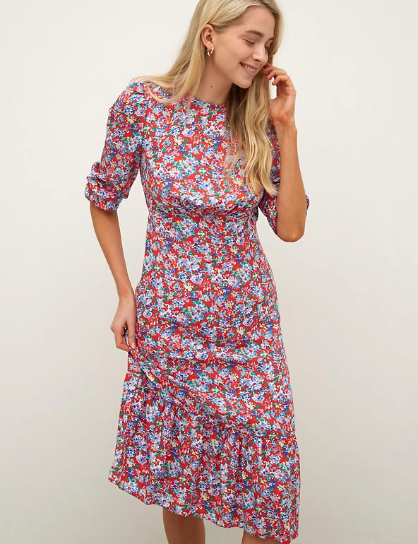 Best reviews of π Nobody's Child π Dresses Floral Puff Sleeve Midaxi Tea π Dress π― 2 Best reviews of π Nobody's Child π Dresses Floral Puff Sleeve Midaxi Tea π Dress π― - Image 2