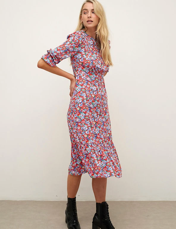 Best reviews of π Nobody's Child π Dresses Floral Puff Sleeve Midaxi Tea π Dress π― 3 Best reviews of π Nobody's Child π Dresses Floral Puff Sleeve Midaxi Tea π Dress π― - Image 3