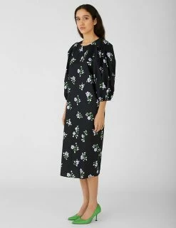 Brand new π OBJECT π Dresses Pure Cotton Floral Midaxi Waisted π Dress β