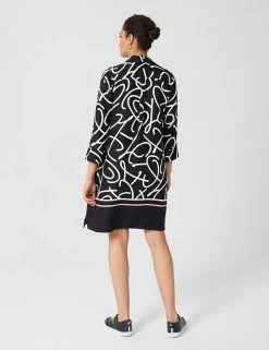 Deals ⭐ HOBBS 👗 Dresses Printed Knee Length 👚 Shirt 👗 Dress ✨ -New In Womens Sales 2022 SD 01 T83 1011 F4 X EC 2