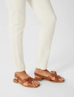 Outlet ⌛ HOBBS Leather Strappy Flat 🩴 Sandals 🤩 10 Outlet ⌛ HOBBS Leather Strappy Flat 🩴 Sandals 🤩 -New In Womens Sales 2022 SD 01 T83 1297 N4 X EC 3