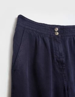 Promo 🎁 White Stuff Cargo Elasticated Waist Tapetred Trousers 🛒 -New In Womens Sales 2022 SD 01 T83 1356 F0 X EC 4