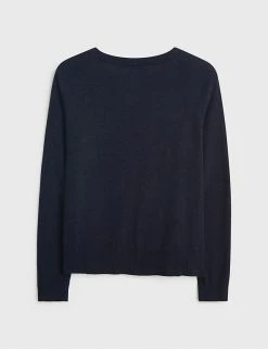 Coupon 🔔 White Stuff Cardigans Pure Organic Cotton Crew Neck Cardigan 👍 -New In Womens Sales 2022 SD 01 T83 1493 F0 X EC 3