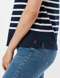 Best Pirce ๐ Joules Women Pure Cotton Striped Round Neck T-Shirt ๐ 12 Best Pirce ๐ Joules Women Pure Cotton Striped Round Neck T-Shirt ๐ -New In Womens Sales 2022 SD 01 T83 2306 ZZ X EC 4