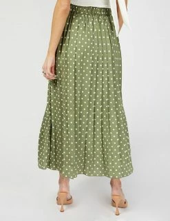 Best Pirce 🎁 Little Mistress X Vogue Williams 👗 Skirts Polka Dot Pleated Midaxi 👗 Skirt 🌟 -New In Womens Sales 2022 SD 01 T83 2998 J4 X EC 3