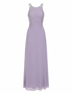 Discount 🧨 Little Mistress 👗 Dresses Lace Round Neck Sleeveless Maxi 👗 Dress 🛒 -New In Womens Sales 2022 SD 01 T83 3995 G0 X EC 90