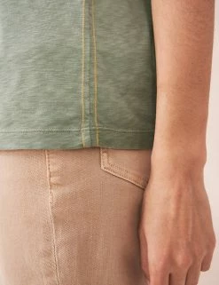 Flash Sale 馃敂 White Stuff Women Pure Cotton Notch Neck Short Sleeve T-Shirt 鉂わ笍 29 Flash Sale 馃敂 White Stuff Women Pure Cotton Notch Neck Short Sleeve T-Shirt 鉂わ笍 -New In Womens Sales 2022 SD 01 T83 4497 J0 X EC 2