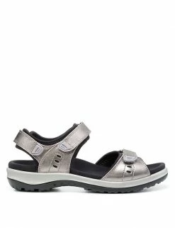 Best Pirce 😍 Hotter Walk II Leather Ankle Strap Riptape 🩴 Sandals 😀 -New In Womens Sales 2022 SD 01 T83 4793 VF X EC 0
