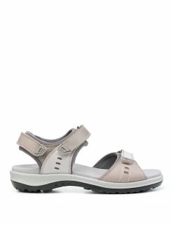 Best Pirce 😍 Hotter Walk II Leather Ankle Strap Riptape 🩴 Sandals 😀 -New In Womens Sales 2022 SD 01 T83 4793 ZZ X EC 0