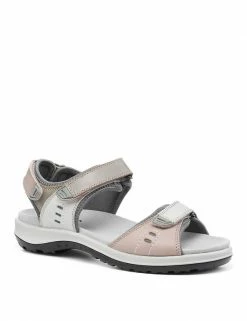 Best Pirce 😍 Hotter Walk II Leather Ankle Strap Riptape 🩴 Sandals 😀 -New In Womens Sales 2022 SD 01 T83 4793 ZZ X EC 1