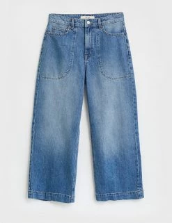 Top 10 🔔 White Stuff Women Cotton Rich Wide Leg Cropped 👖 Jeans 🛒