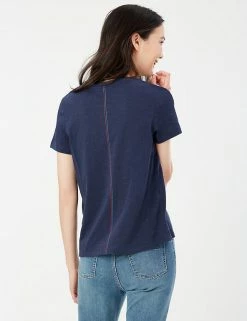Promo 👍 Joules Women Pure Cotton Crew Neck T-Shirt 🌟 -New In Womens Sales 2022 SD 01 T83 5606 F0 X EC 2