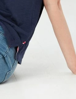 Promo 👍 Joules Women Pure Cotton Crew Neck T-Shirt 🌟 -New In Womens Sales 2022 SD 01 T83 5606 F0 X EC 3