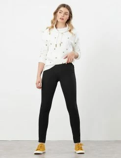 Best deal 🤩 Joules Cotton Rich Side Zip Skinny Trousers 🧨