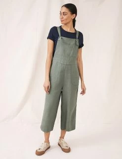 Best Sale ๐ White Stuff ๐ Dresses Pure Linen Cropped Dungarees ๐งจ 12 Best Sale ๐ White Stuff ๐ Dresses Pure Linen Cropped Dungarees ๐งจ -New In Womens Sales 2022 SD 01 T83 5609 J0 X EC 0