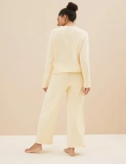 Budget 👍 M&S Collection Loungewear Pure Cotton Cool Comfort™ Lounge Set ✨ -New In Womens Sales 2022 SD 02 T37 1208J QD X EC 3