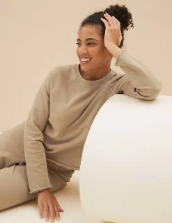 Budget 👍 M&S Collection Loungewear Pure Cotton Cool Comfort™ Lounge Set ✨