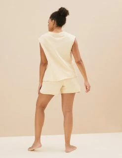 Buy 🎉 BODY Loungewear Pure Cotton Cool Comfort™ Lounge Shortie Set 👍 -New In Womens Sales 2022 SD 02 T37 1210J QD X EC 3