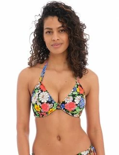 Flash Sale 💯 Freya 👙 Bikinis Floral Haze Wired Halterneck 👙 Bikini Top 🤩 -New In Womens Sales 2022 SD 10 T13 1002 ZZ X EC 3