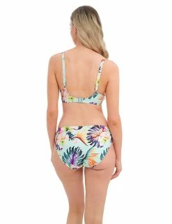 Deals ✔️ Fantasie 👙 Bikinis Paradiso Floral Wired Scoop Neck 👙 Bikini Top 🧨 -New In Womens Sales 2022 SD 10 T13 2609 E4 X EC 2