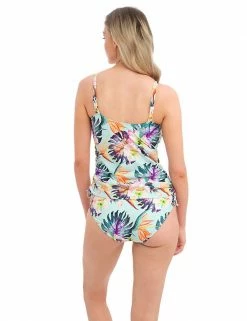Hot Sale 🔥 Fantasie Swimwear Paradiso Printed Wired Tankini Top 😀 -New In Womens Sales 2022 SD 10 T13 2612 E4 X EC 2