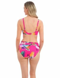 Cheap ⭐ Fantasie 👙 Bikinis Halkidiki Floral Print High Waisted 👙 Bikini Bottoms 😍 -New In Womens Sales 2022 SD 10 T13 2616 A4 X EC 2