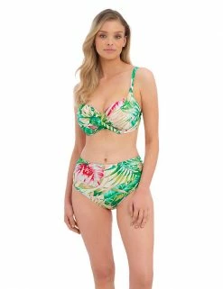 New ⭐ Fantasie 👙 Bikinis Langkawi Floral High Waisted 👙 Bikini Bottoms 🧨 -New In Womens Sales 2022 SD 10 T13 2665 ZZ X EC 1