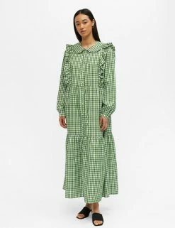 Brand new โญ OBJECT ๐ Dresses Gingham Midaxi ๐ Shirt ๐ Dress ๐ฅฐ
