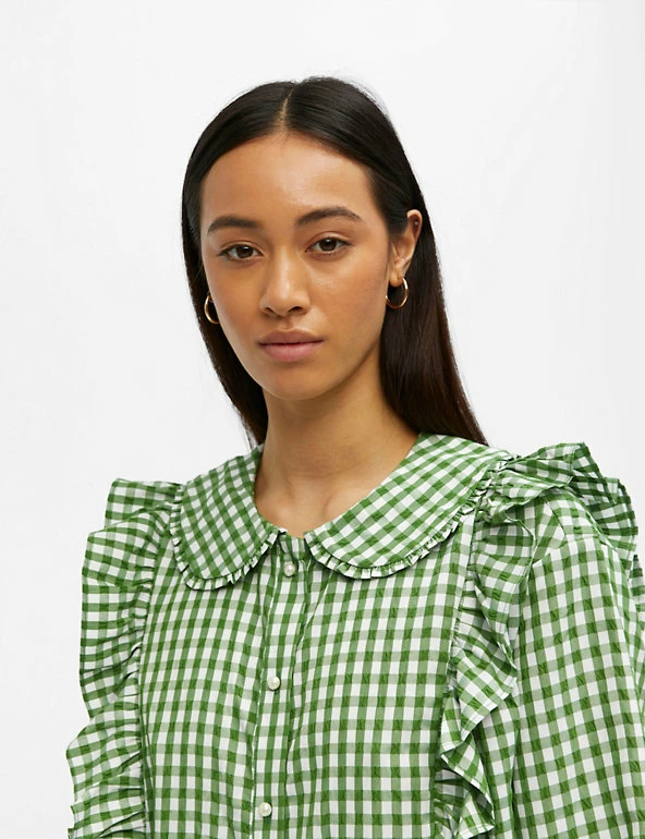 Brand new ⭐ OBJECT 👗 Dresses Gingham Midaxi 👕 Shirt 👗 Dress 🥰 5 Brand new ⭐ OBJECT 👗 Dresses Gingham Midaxi 👕 Shirt 👗 Dress 🥰 - Image 5