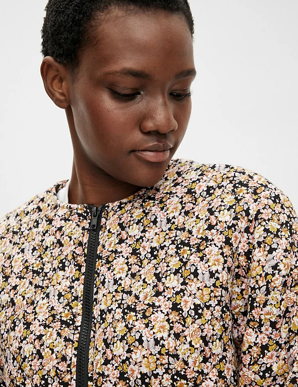 Best reviews of 🥰 OBJECT 🧥 Coats & Jackets Floral Collarless Bomber Jacket 😉 5 Best reviews of 🥰 OBJECT 🧥 Coats & Jackets Floral Collarless Bomber Jacket 😉 - Image 5