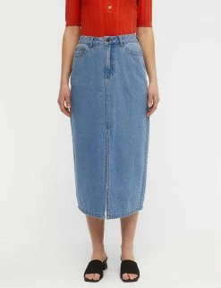 Coupon ✔️ OBJECT 👗 Skirts Denim Midi 👗 Skirt 💯 9 Coupon ✔️ OBJECT 👗 Skirts Denim Midi 👗 Skirt 💯 -New In Womens Sales 2022 SD 10 T82 4741 E0 X EC 1