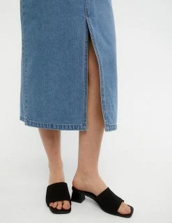 Coupon ✔️ OBJECT 👗 Skirts Denim Midi 👗 Skirt 💯 10 Coupon ✔️ OBJECT 👗 Skirts Denim Midi 👗 Skirt 💯 -New In Womens Sales 2022 SD 10 T82 4741 E0 X EC 2