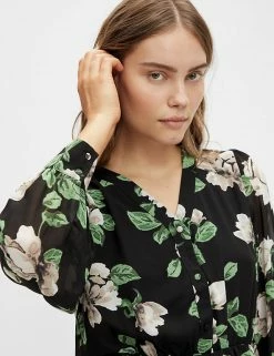 Top 10 π₯° OBJECT Tops Floral V-Neck Long Sleeve Blouse π 9 Top 10 π₯° OBJECT Tops Floral V-Neck Long Sleeve Blouse π -New In Womens Sales 2022 SD 10 T82 4760N Y4 X EC 3