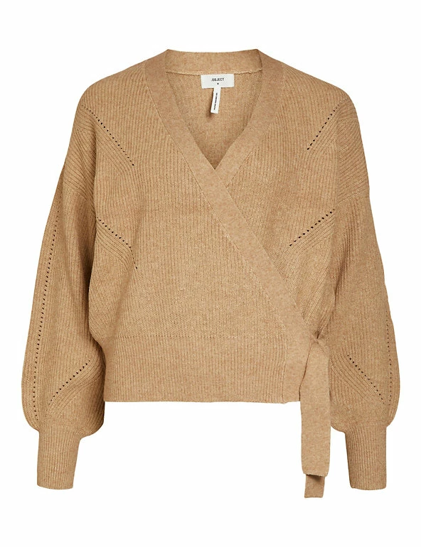 Best Pirce 🎁 OBJECT Cardigans Wrap Cardigan ❤️ 2 Best Pirce 🎁 OBJECT Cardigans Wrap Cardigan ❤️ - Image 2