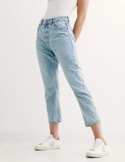 Outlet 🥰 Nobody's Child Women Straight Leg Cropped 👖 Jeans 🔥 -New In Womens Sales 2022 SD 10 T82 4804 E0 X EC 3