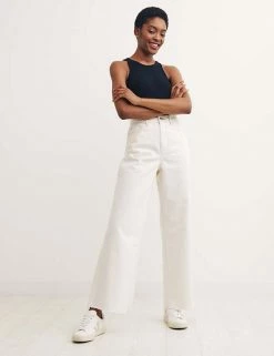 Budget π Nobody's Child Women High Waisted Wide Leg π Jeans π₯