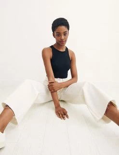 Budget 🎁 Nobody's Child Women High Waisted Wide Leg 👖 Jeans 🔥 -New In Womens Sales 2022 SD 10 T82 4806 K0 X EC 5